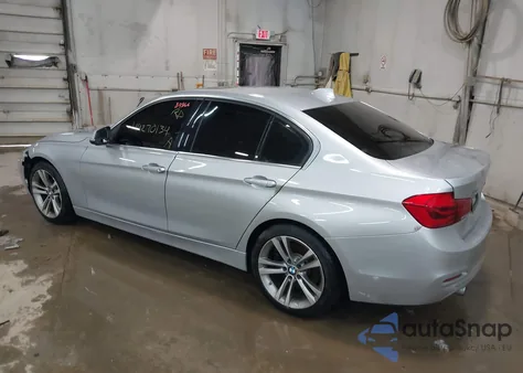 2017 BMW 340I xDrive из США, поврежденный, VIN WBA8B7G57HNU36993